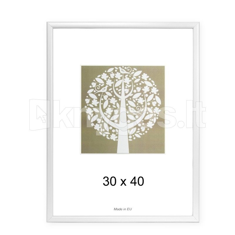 Foto rāmis A3 (30x40 cm) balts