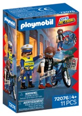 PLAYMOBIL Velosipēda zādzība 72076