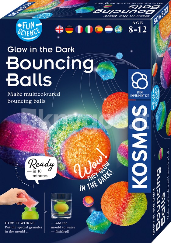 KOSMOS Attīstošais komplekts BOUNCING BALLS, 8–12