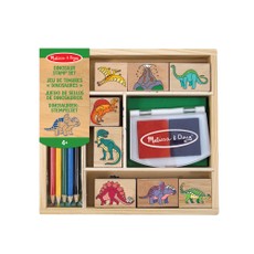 MELISSA & DOUG  Zīmogu komplekts Dinozauri