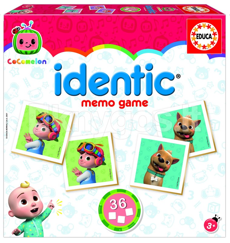 EDUCA Spēle IDENTIC 3–5 gadu vecumam