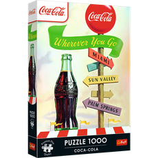 TREFL Premium Plus Puzle Coca-Cola: lai kur tu dotos, 1000 gab.