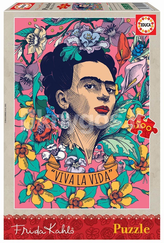 EDUCA Puzle 500 gab. "Frida