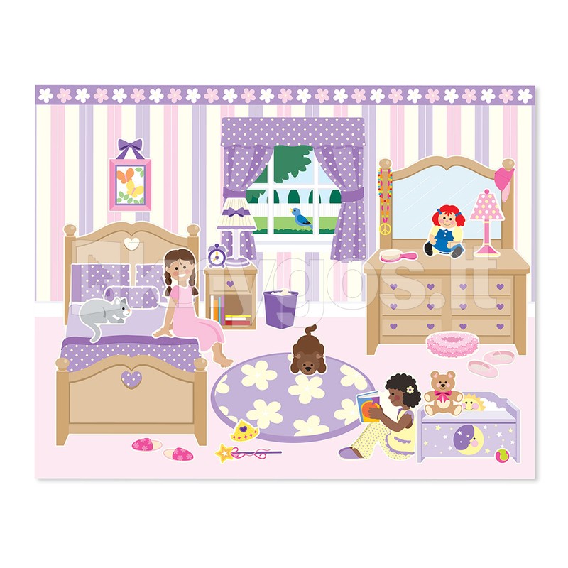 MELISSA & DOUG Atkārtoti lietojamo uzlīmju