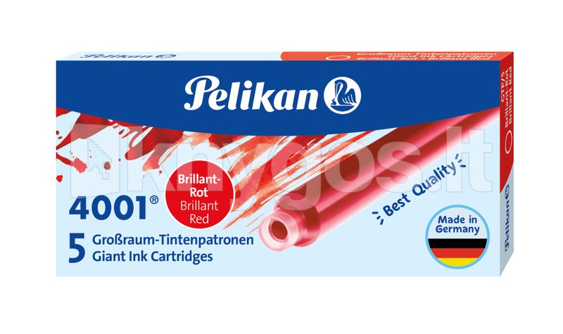 Pelikan GTP/5 kapsulas, sarkanas