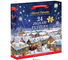 Adventes kalendārs - puzles "Ziemassvētku atmiņas", 24 puzles pa 50 gabaliņiem katrā: 1200 gabaliņi