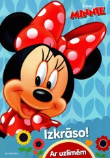 Minnie. Ar uzlīmēm. Disney