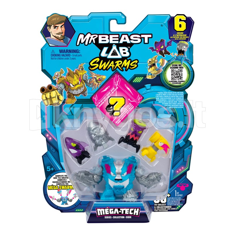 MRBEAST LAB Figūras Swarms, 6 gab