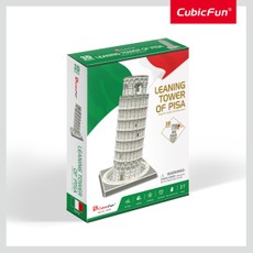 CUBICFUN 3D puzle Pizas tornis