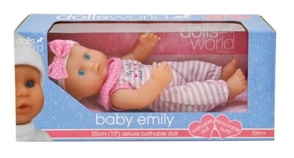 DOLLSWORLD Lelle Emily, 25 cm