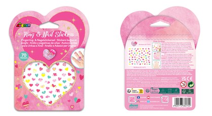 AVENIR Fancy Me gredzenu un nagu uzlīmes