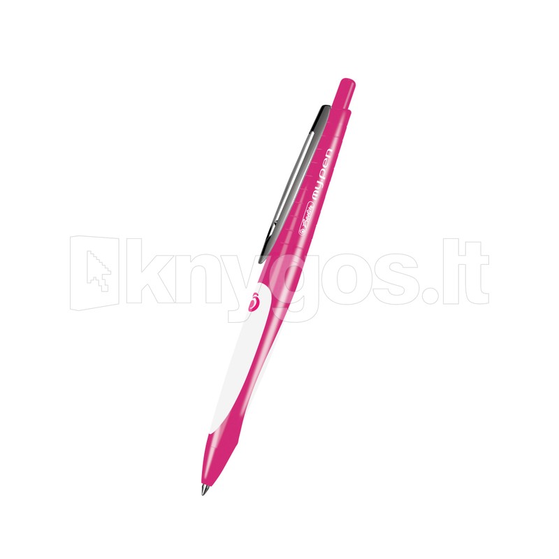 Herlitz my.pen pildspalva, rozā–balta
