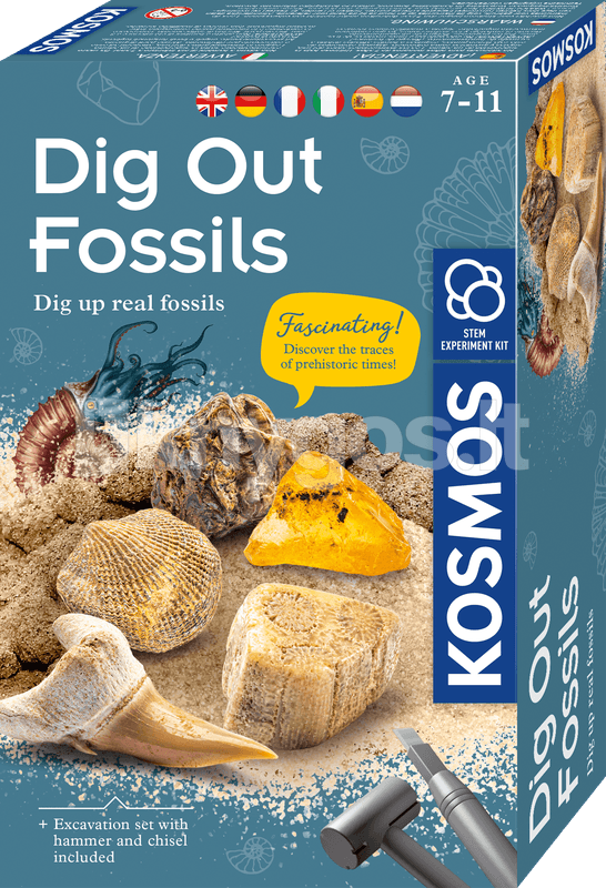 KOSMOS Attīstošais komplekts DIG OUT FOSSILS