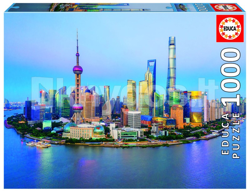 EDUCA Puzle 1000 gab. SHANGHAI &quot