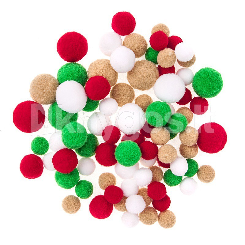 DallPrint Ziepju burbuļi JOLLY CHRISTMAS MIX