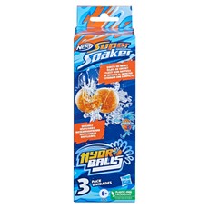 NERF SUPER SOAKER Rotaļu komplekts Ūdens bumbas, 3 gab.