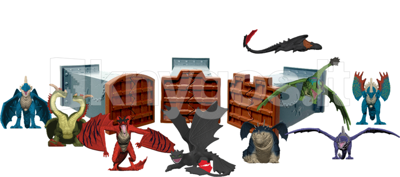 DRAGONS Mini arēnas pūķis slēgtā iepakojumā