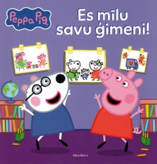 Peppa Pig. Es mīlu savu ģimeni