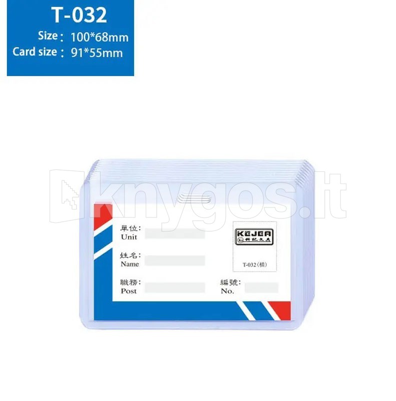 Vizītkaršu turētājs 032H 55 x 91