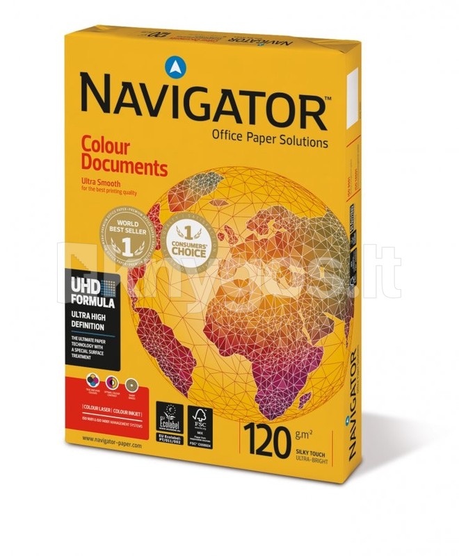 Kopējamais papīrs NAVIGATOR A4, 120 g/m²