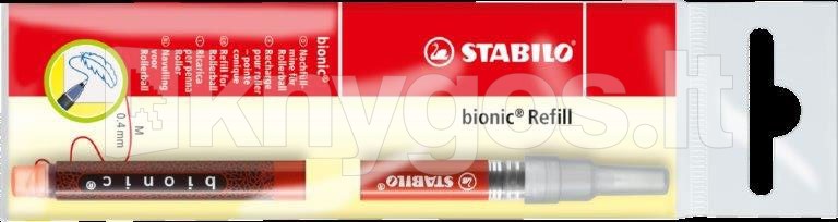 Stabilo Bionic kodols M, sarkans