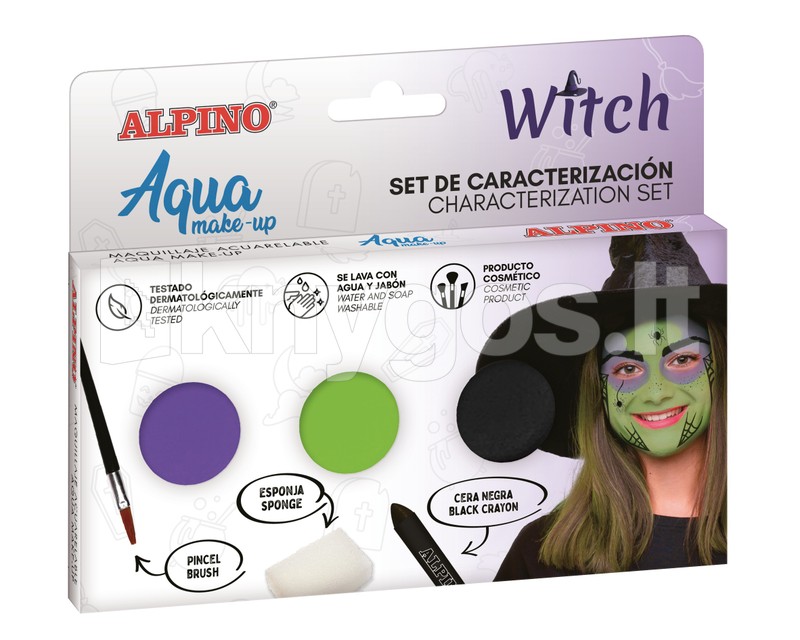 ALPINO Witch Aqua grima komplekts, 3