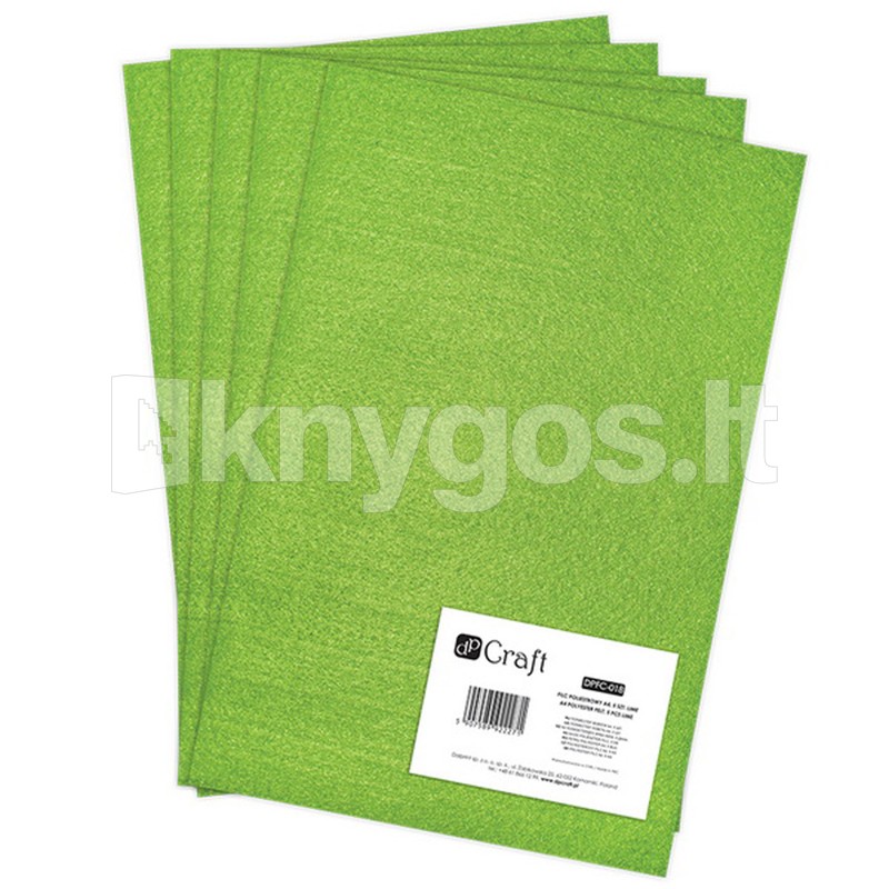 DallPrint Poliestera filca loksnes A4, 5