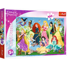 TREFL DISNEY PRINCESS Puzle Princeses, 100 gab.