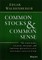 Common Stocks and Common Sense