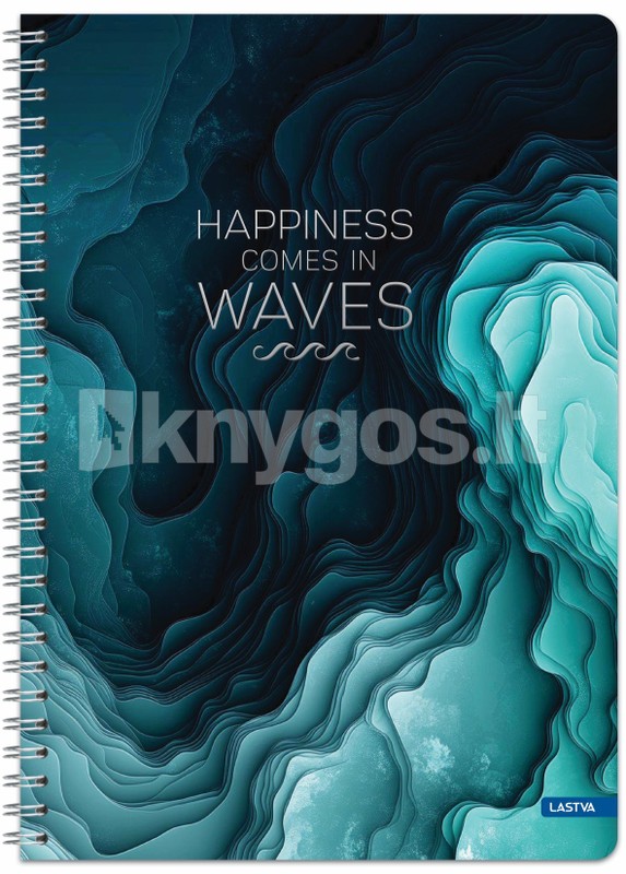 Lastva WAVES spirāles klade A5, 80