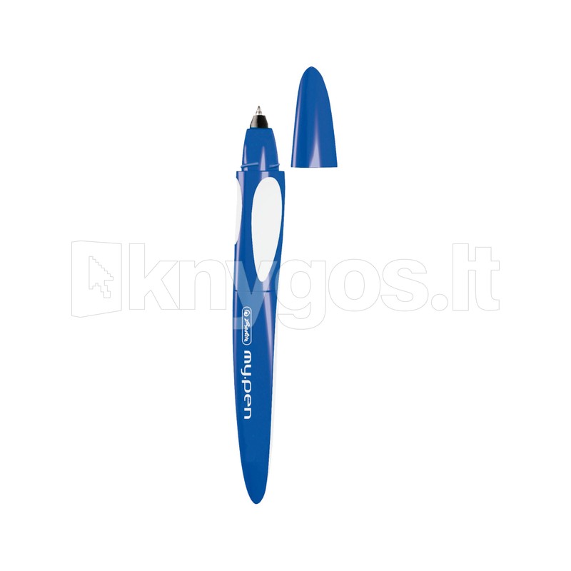 Herlitz my.pen pildspalva, zila-balta
