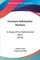 Frost, W: German Submarine Warfare