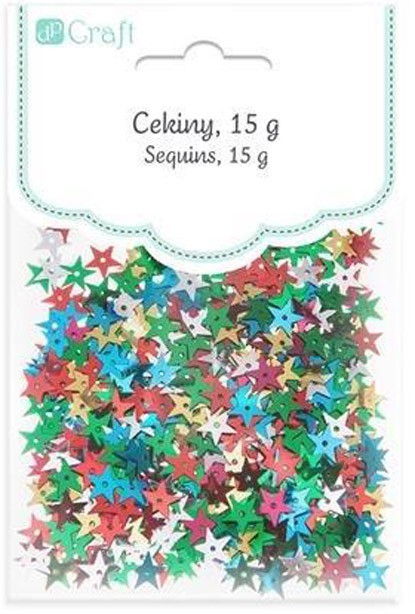 DallPrint Gliteri, 15 g, zvaigznītes
