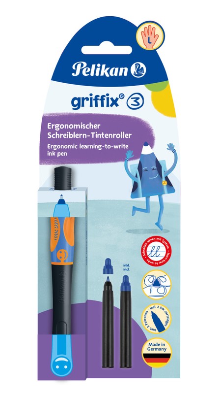 Pelikan GRIFFIX-3 pildspalva "L", neona