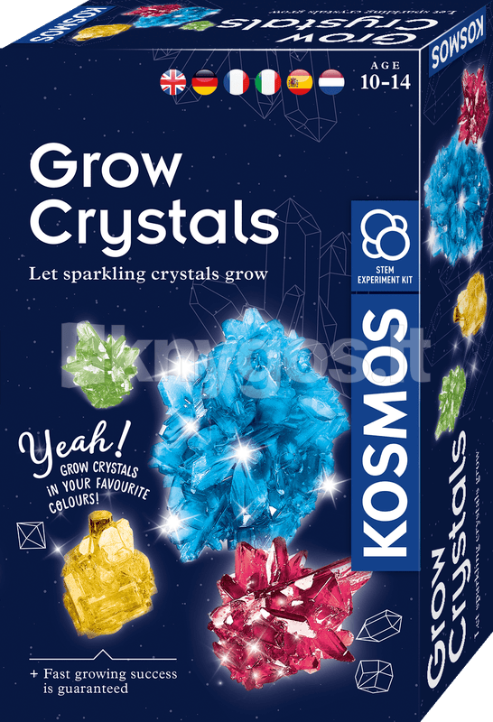 KOSMOS Attīstošs komplekts GROW CRYSTALS (10–14