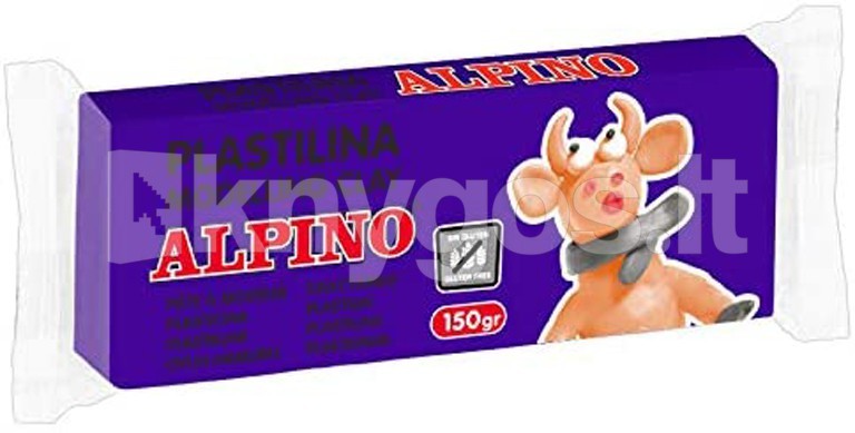 Plastilīns ALPINO 150 g, gaiši violets