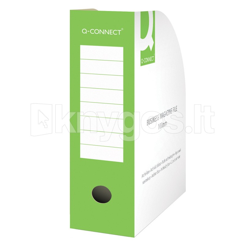 Q-Connect Brošūru statīvs 100 mm, zaļš