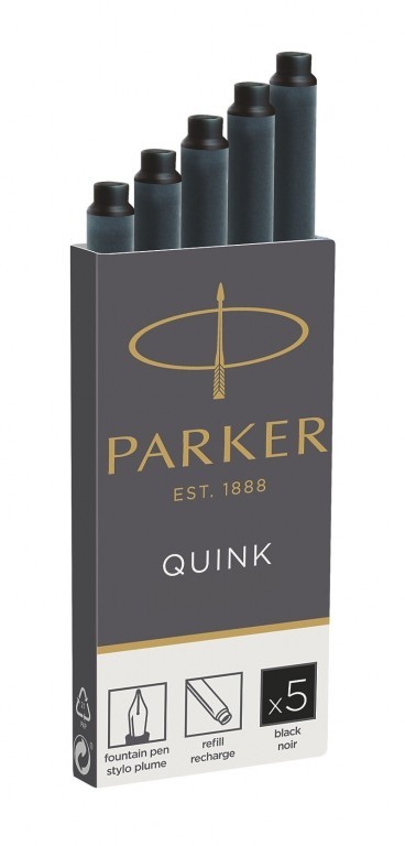 Parker garās tintes kapsulas, 5 gab