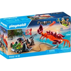 PLAYMOBIL PIRATES Cīņa ar milzu krabi 71532