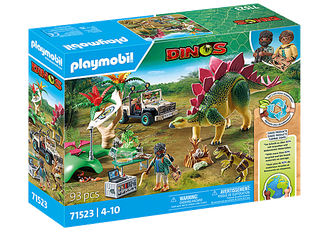 PLAYMOBIL DINO Pētniecības nometne ar dinozauriem 71523