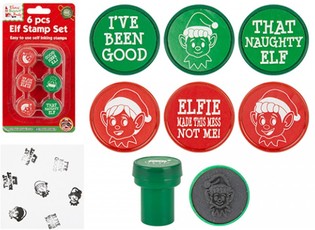 Elfu pastmarkas ''Elves Behavin' Badly'', 6 vienības