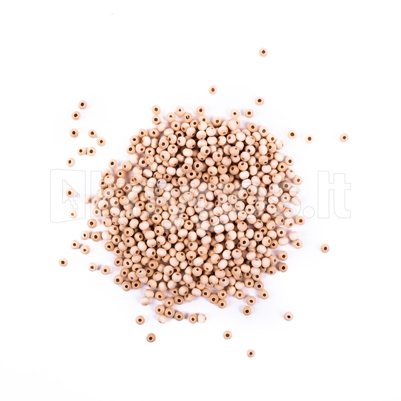 DallPrint Koka krelles, 6 mm, 40