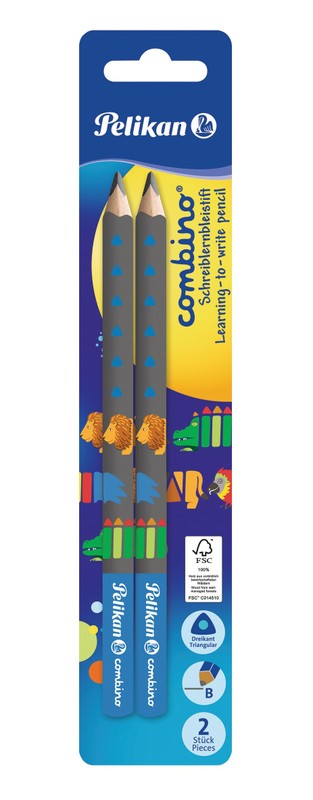 Pelikan Grafīta zīmuļi COMBINO B, zili
