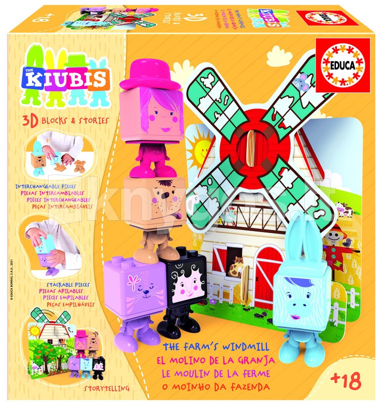 EDUCA 3D rotaļlieta "The Kubis