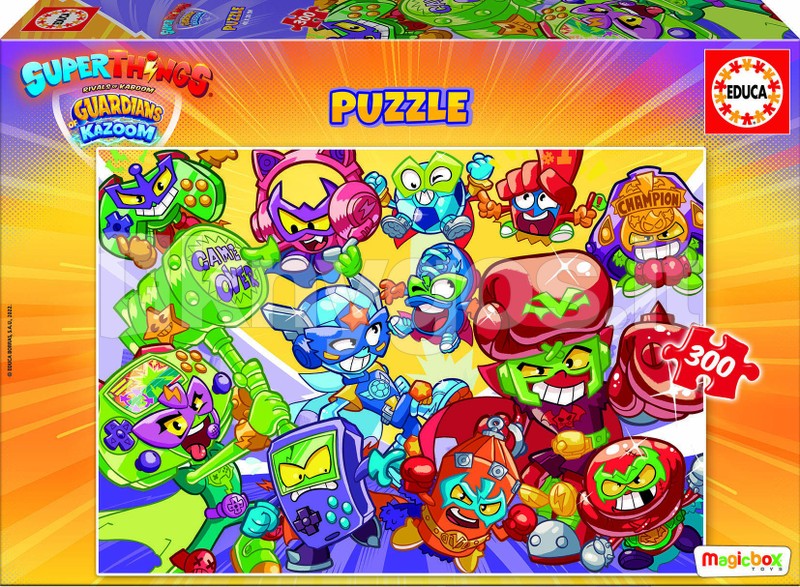 EDUCA SUPERTHINGS puzle, 300 daļas, 8–11