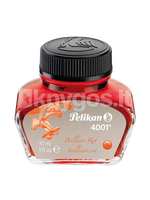 Pelikan Tinte 4001, 30 ml, sarkana
