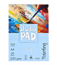 Gleznošanas bloks "Studio" A4, 20 lpp., 250 g/m², cietā muguriņa