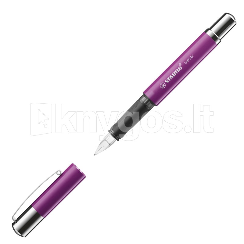 Stabilo beFAB! pildspalva ar spalvu, violeta