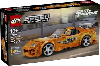 LEGO Speed Champions 77260 Toyota Supra MK4 no filmas "The Fast and the Furious" — klucīšu komplekts