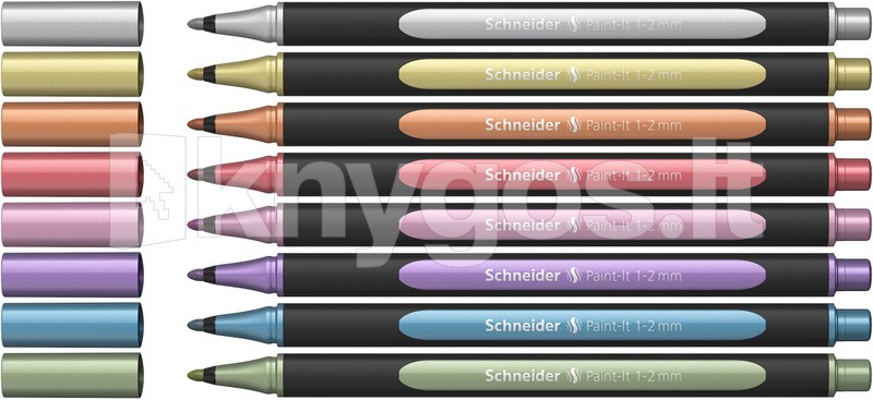 Schneider Paint-LT 020 marķieri, 1–2 mm